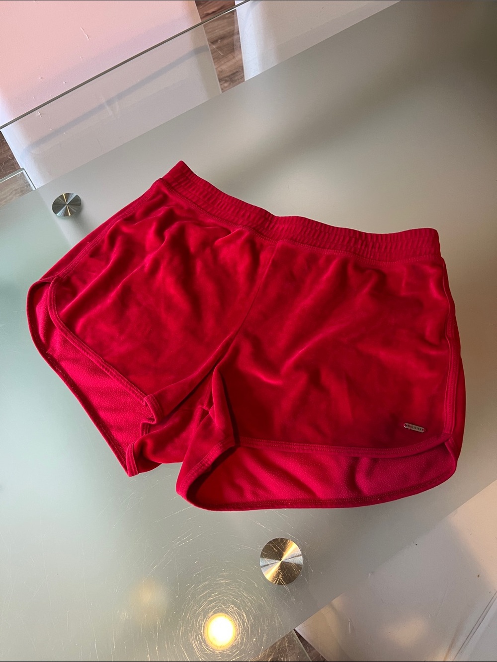 Women’s Red Athletic Shorts